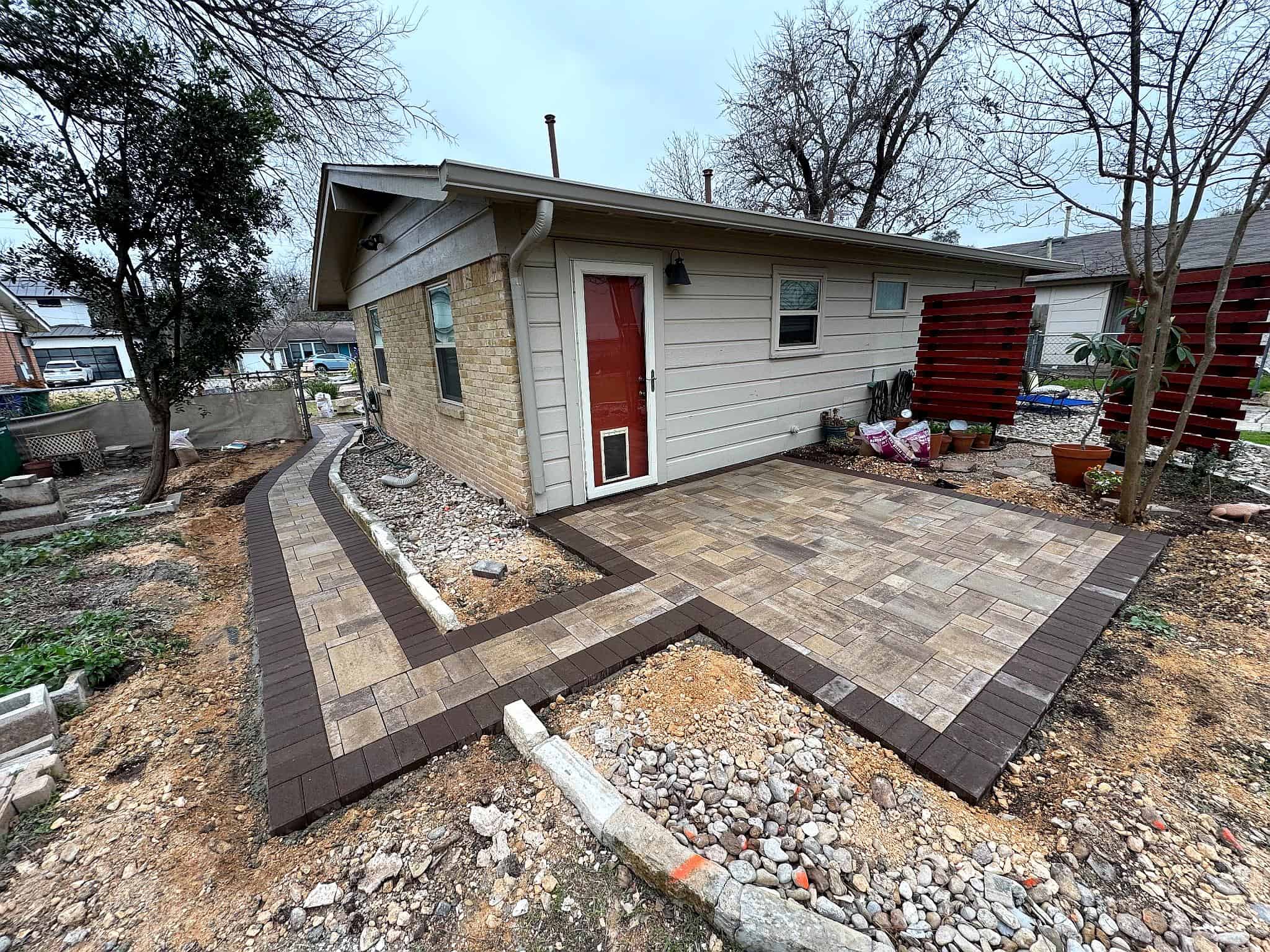 Paver Patio & Walkway image