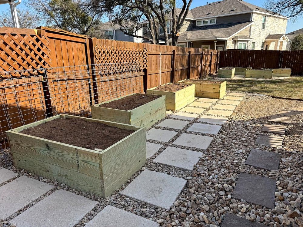 Backyard Renovation in Leander, Tx