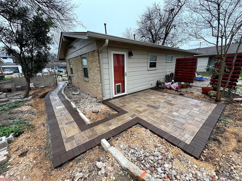 Gallery photos for Paver Patio/Walkway in North Austin, Tx: Image #4