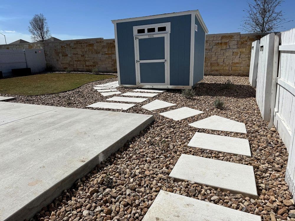 Project Backyard Transformation in Elgin, Tx image