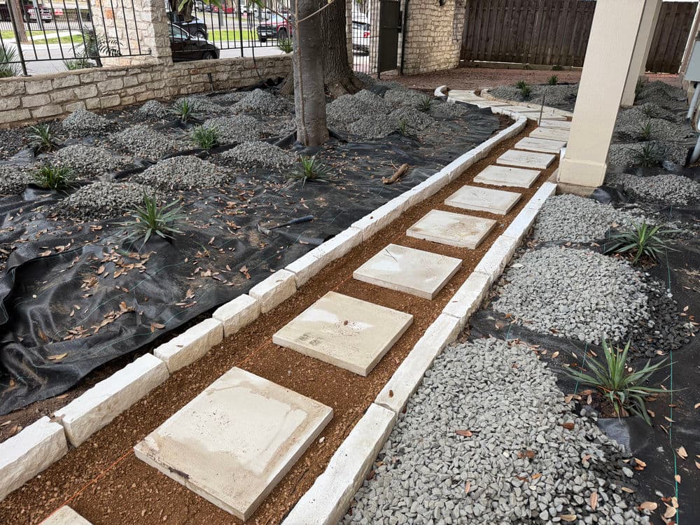 Landscaping in Downtown Austin, Tx