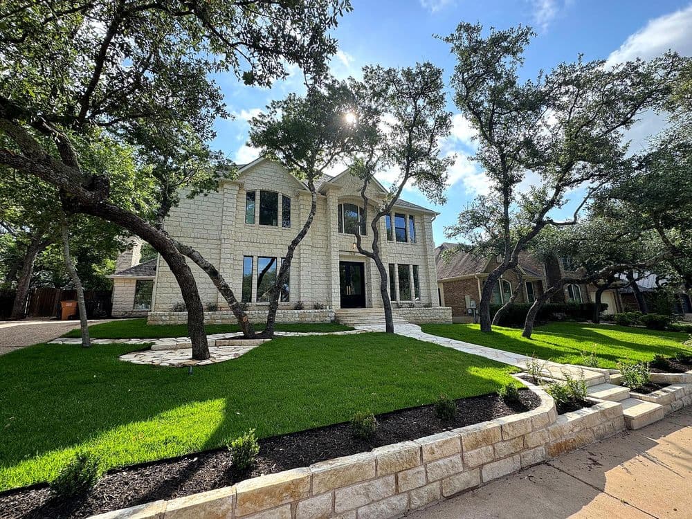 Project Full Yard Makeover in West Hills, Tx image