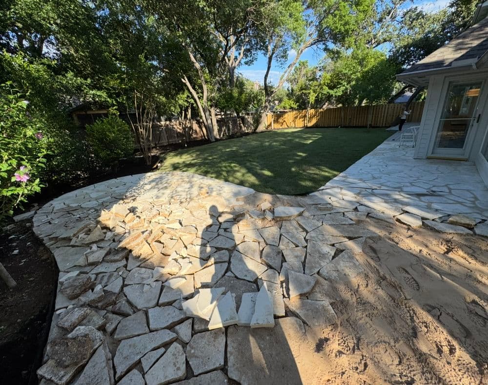 Gallery photos for Full Yard Makeover in West Hills, Tx: Image #9