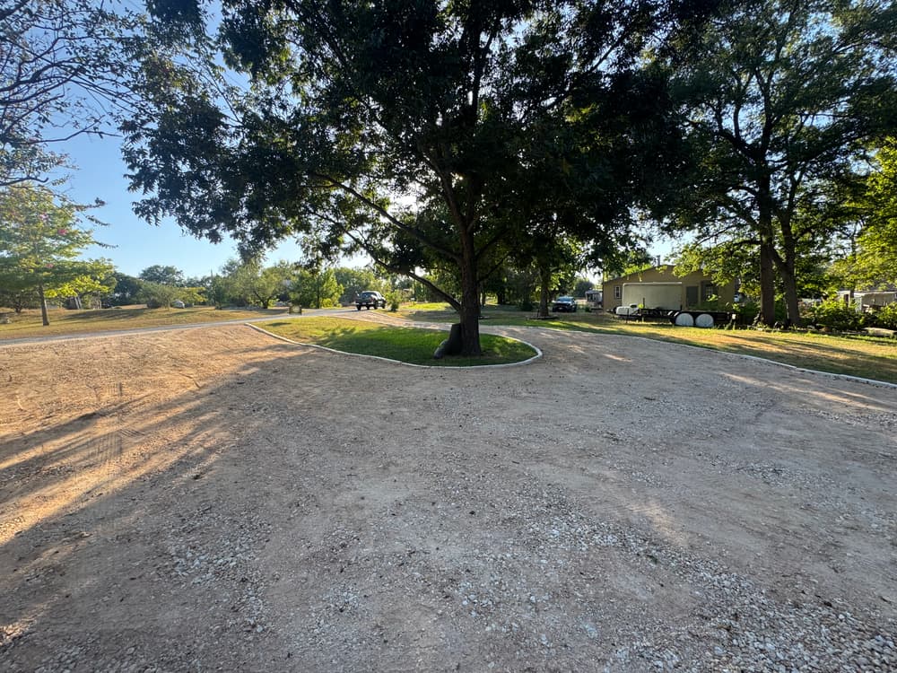 Gallery photos for Driveway Extension with Caliche Base and Limestone Border in Georgetown: Image #7