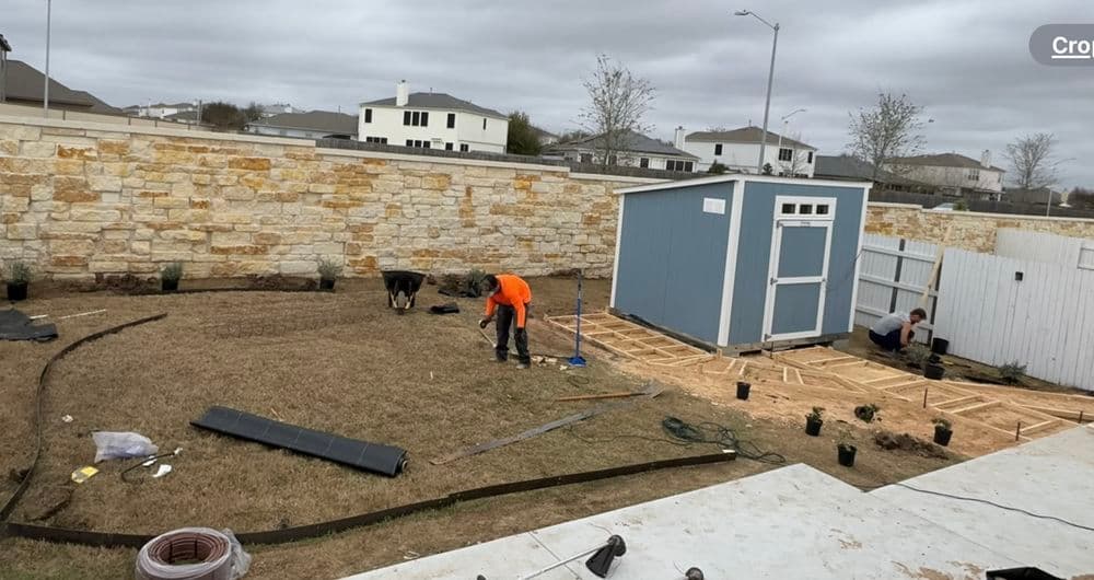 Gallery photos for Backyard Transformation in Elgin, Tx: Image #2